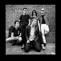 Radiohead in black and white
