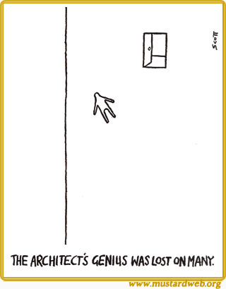 Architect's genius