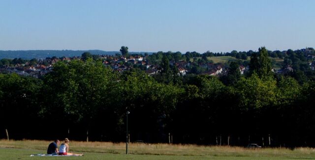 View from Hilly Fields