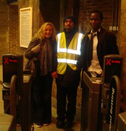 Be nice to transport workers