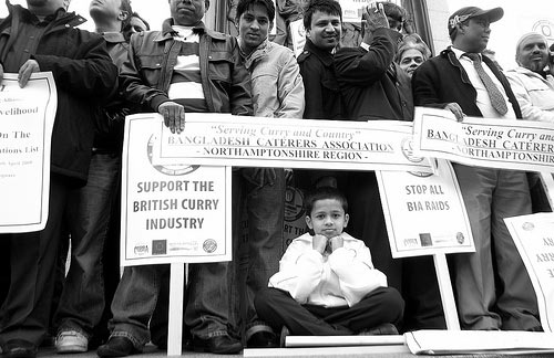 Demonstration in Trafalgar Square