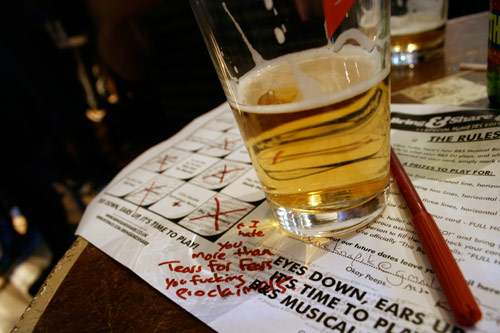 Camden Crawl Musical Bingo Camden Crawl Musical Bingo