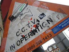 CCTV sign