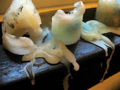 Candle wax