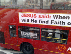 Bus advert