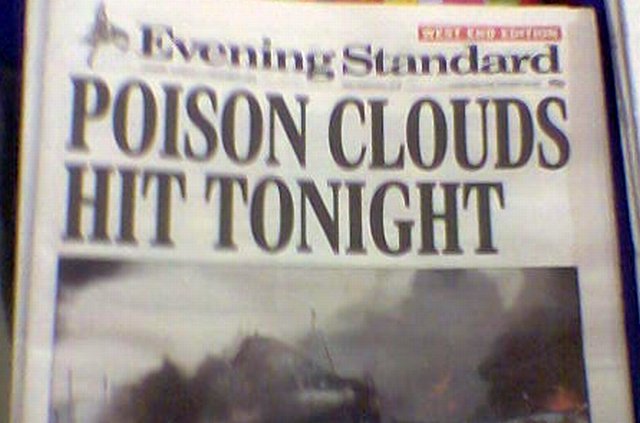 Evening Standard Buncefield Hysteria