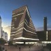 New Development of Tate Modern. Exterior view from the south at dusk (c) Hayes Davidson and Herzog & de Meuron