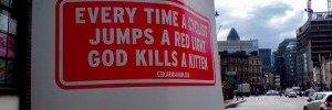Save the kittens! Image courtesy of mappamundi from the Londonist Flickr pool