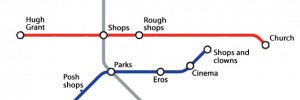 The ultimate uncluttered Tube map.