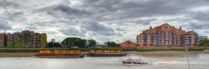 Image of Nine Elms from the river by tubb from the Londonist Flickr pool
