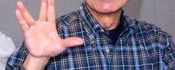George Takei works on his high five