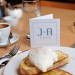 15182_4088674509_0f36755cb4_m Poached eggs on toasted crusty bread photo by Chris Osburn