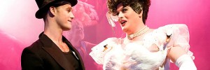 Frank (Gary Amers) and The Diva as Ethel Merman (Russell Whitehead). Photo by Spencer Cartwright