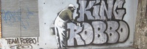 Robbo's riposte to Banksy.