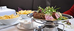 Sizzling butter sauce photography by Chris Osburn