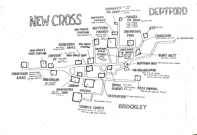 New Cross Map