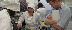 Nom Nom Nom contestants with Tom Aikens photo by
