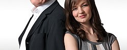 Tim Piggott-Smith and Laura Dos Santos play Frank and Rita
