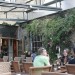 The rear courtyard at Carvosso's.