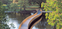 Sackler Crossing at Kew Gardens.