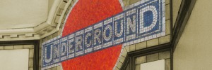 Roundel at Maida Vale station. Photo / Veronica Aguilar