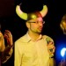 Subhadra Das, Joe Flatman and Robin Ince / photos by Hilary Jackson