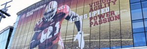 Photo of Wembley's hoarding via rooster47's Flickr stream @ http://www.flickr.com/photos/36593372@N04/5113860322/
