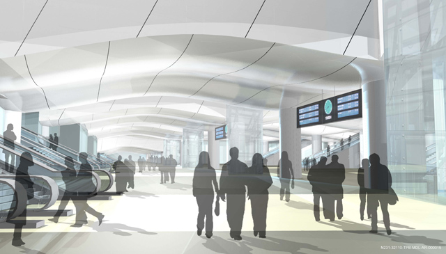 London Bridge station drawing