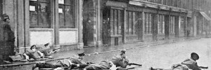 The siege of Sidney Street.