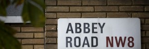 Abbey Road sign