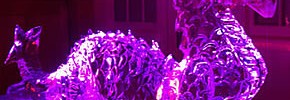 An Ice Sculpture from last year's festival