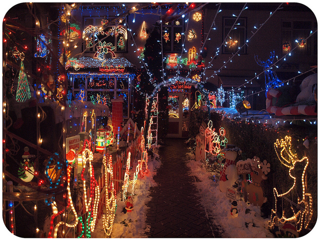 Christmas Lights in Hither Green