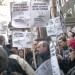 Supporters gather outside Westminster court