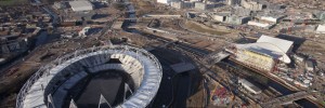 Main stadium. The Orbit can be seen to the stadium's right.