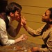 Whose Blood Mark Hawkins (Hugo Forester), Candice Kuntu (Efua Kuntu)