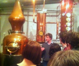 tastour food and drink events, sipsmith gin distillery