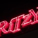 The famous neon sign.  Photo by psyxjaw from the Londonist Flickr pool.