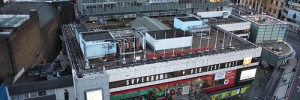 Elephant and Castle shopping centre from Metro Central Height