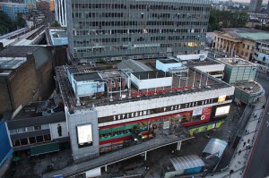 Elephant and Castle shopping centre from Metro Central Height