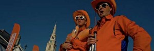 Last year's Holland House party in Trafalgar Square by sjnewton via the Londonist Flickrpool