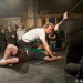 intergender6 Referee Tim Wells counts Isy Suttie out / photo by Rosie Reed Gold