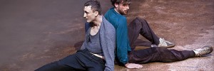 Tom Brooke and Jack Laskey in I Am The Wind. Photo by Simon Annand