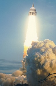 Build a rocket, boys.