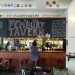 A bright airy interior, a long bar and beer mats commemorating previously-served ales.