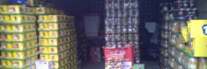 Food in the N17 warehouse