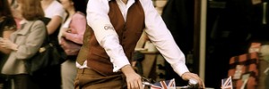 A chap on the Tweed Run this year by Zachary Bloom