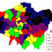 Constituencies sorted by proportion of population without any qualifications