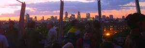 Sunset at Frank's.