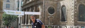 Ping pong in Guildhall Yard