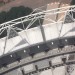 A vertiginous view of the main Olympic stadium.